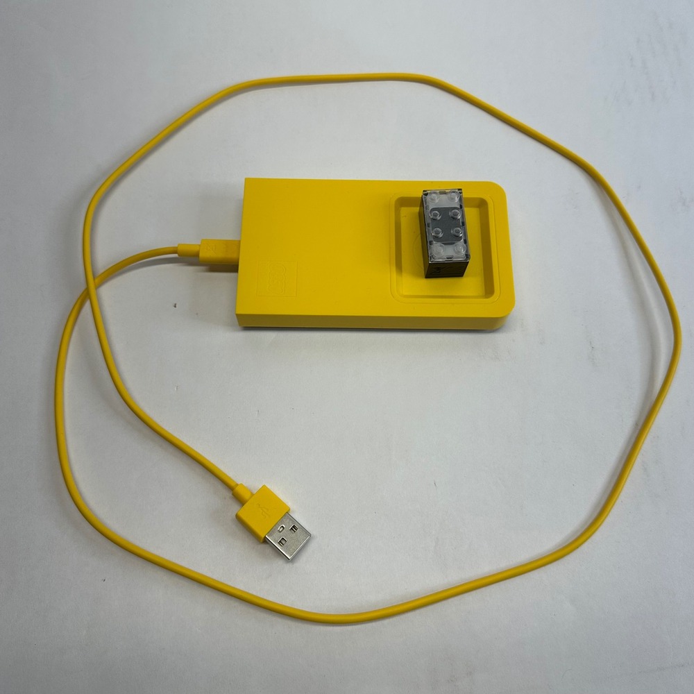 Lego Smart Brick Charger and 1x Smart Brick Tested Working